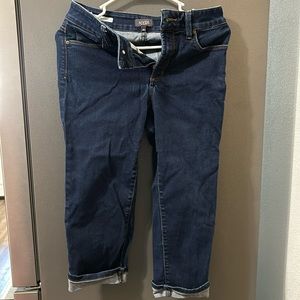 Marilyn Straight Crop Jeans in Petite